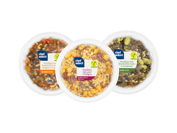 Vegan Cereal and Legumes Salads