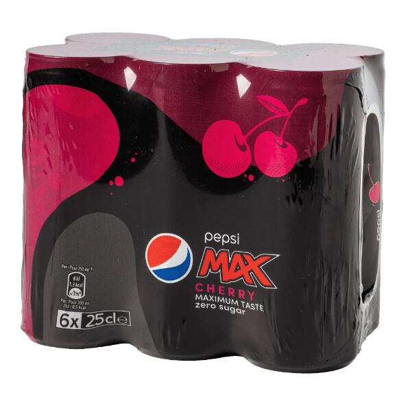 PEPSI(R) 				Pepsi Max cherry, 6 st.