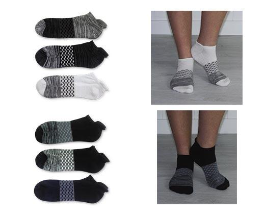 Crane 
 Men's or Ladies' Athletic Socks 3-Pack