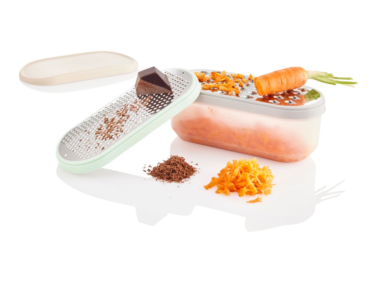 Livarno Home Grater/​Fruit and Veg Chopper Set - 4 Pieces