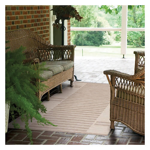 5' x 7' Outdoor Area Rug - Modern Stripes