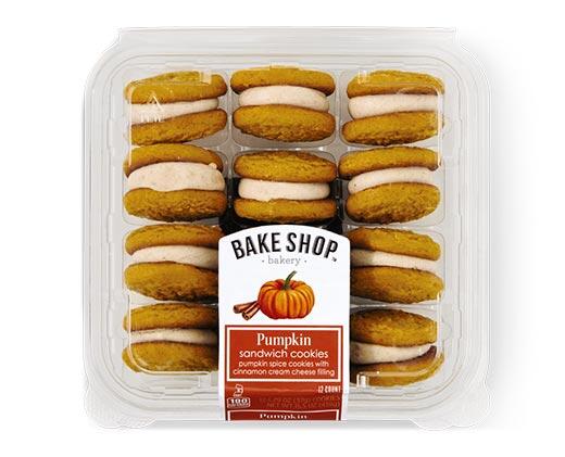 Bake Shop 
 Pumpkin Sandwich Cookies