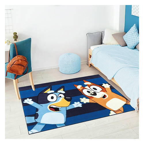 40" X 50" Non-Skid Rug - Bluey
