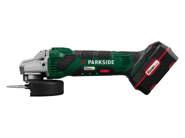 PARKSIDE(R) Aku úhlová bruska PWSA 20-Li D4, startovací sada s 4 Ah akumulátorem a nabíječkou