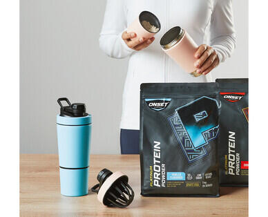 Double-Walled Stainless Steel Shaker Bottle