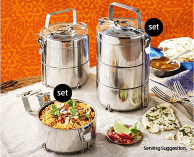 Stainless Steel Tiffin