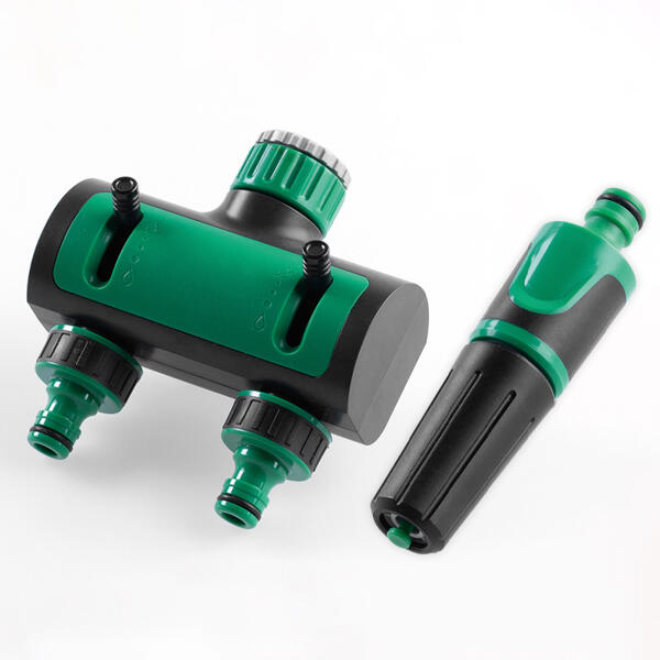 2-Wege-Verteiler + Gartenspritze