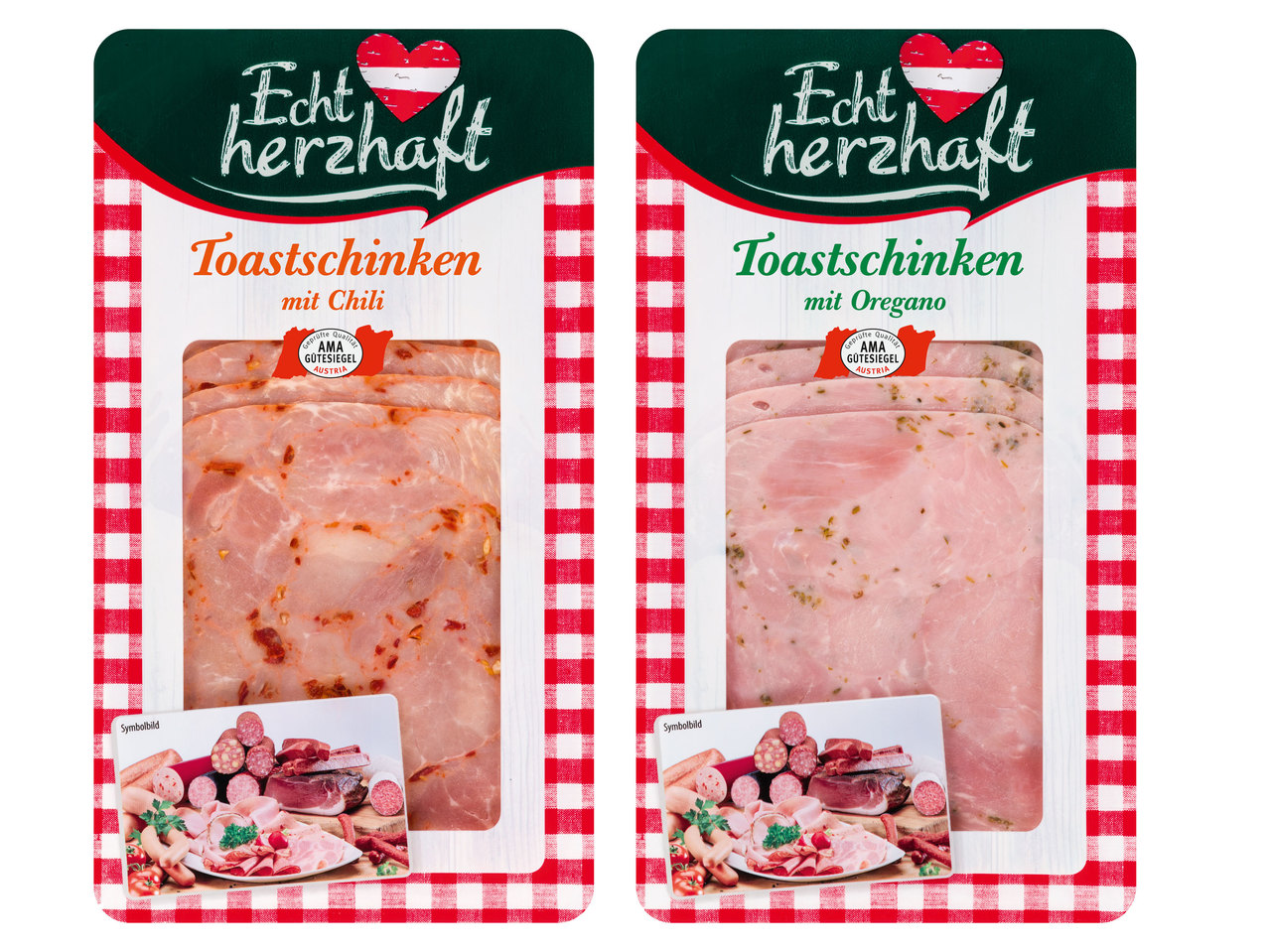 ECHT HERZHAFT Toastschinken