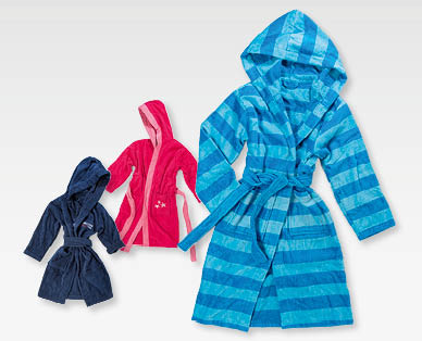 Peignoir en éponge pour enfants KIDZ ALIVE