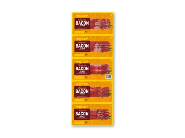Bacon i skiver eller tern