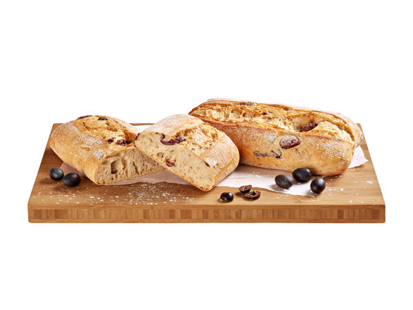 Ciabatta aux olives Kalamata