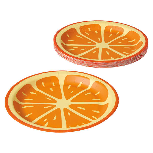 KIRKTON HOUSE Summer Spritz Plates - Orange