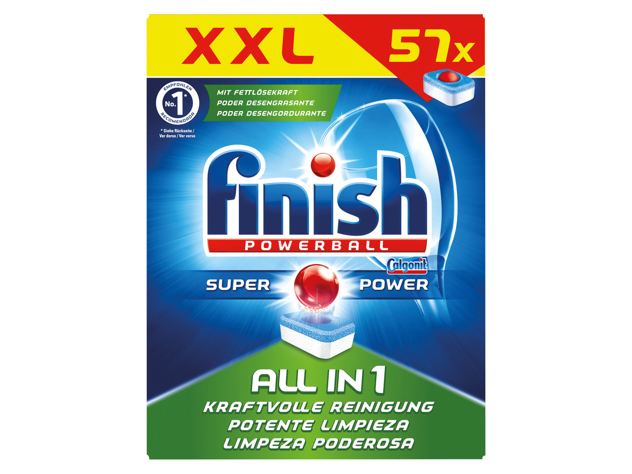 FINISH All-in-1 Geschirrspültabs