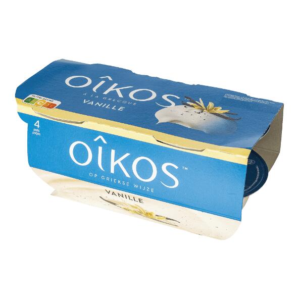 DANONE(R) 				Yaourt Oikos vanille ou stracciatella