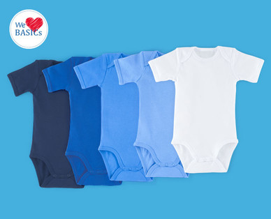 WE LOVE BASICS Baby-Bodies, 5-teilig