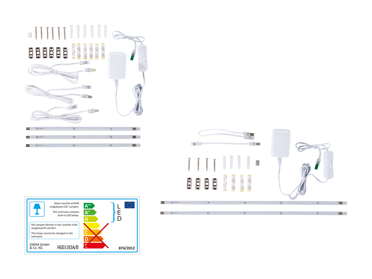 Barres lumineuses à LED