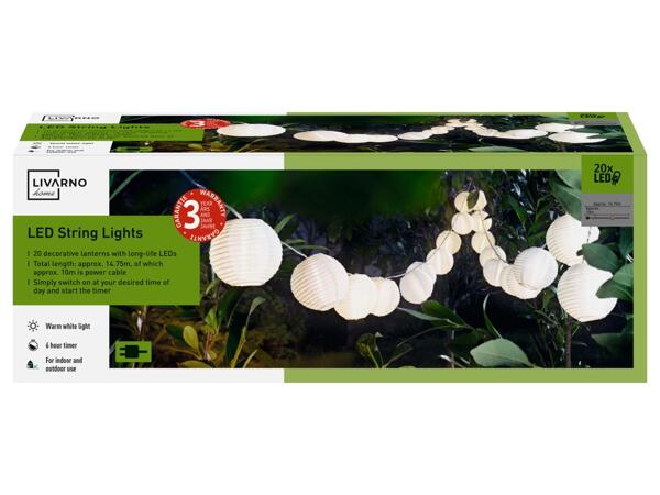 LIVARNO HOME SVĚTELNÝ LED ŘETĚZ