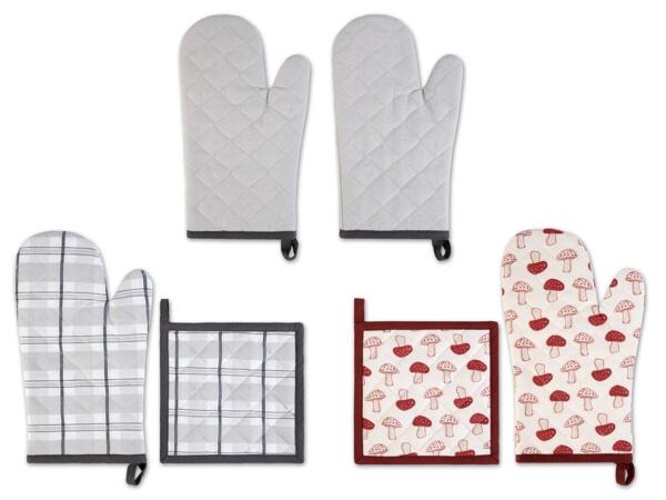 Ofenhandschuh/​Topflappen-Set