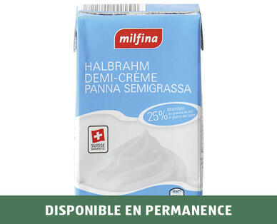 MILFINA 
 DEMI-CRÈME
