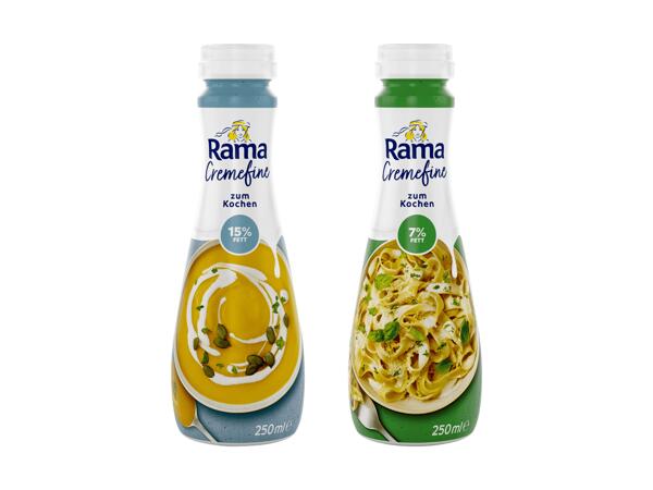Rama Cremefine pour cuisiner