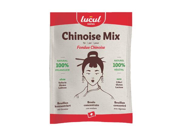 Mélange de bouillon pour fondue chinoise Lucul