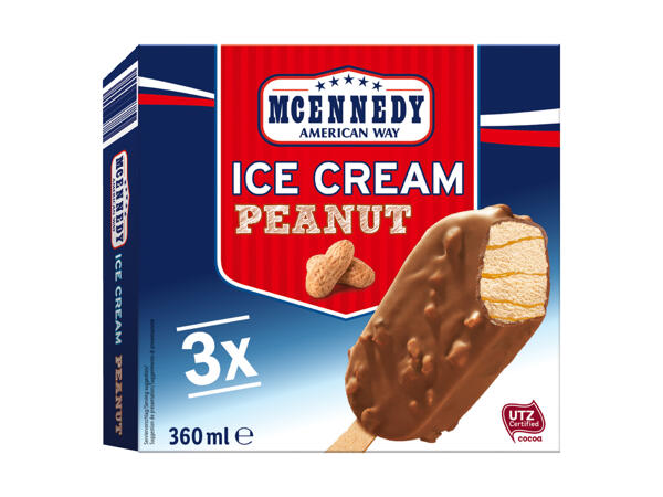 Glace cacahuète
