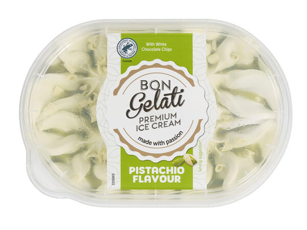 Glaces au coulis