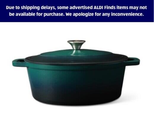 Crofton 
 Cast Iron 4.6-Quart French Oven