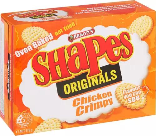 Shapes Chicken Crimpy 175g