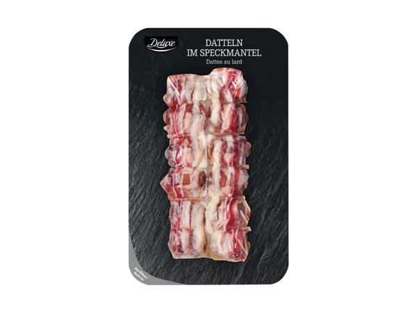 Dattes enrobées de lard