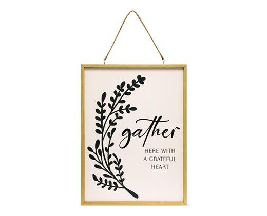 Huntington Home 
 Fall Reversible Wall Sign