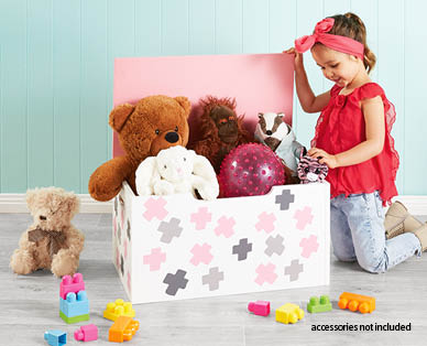 Wooden Toy Chest