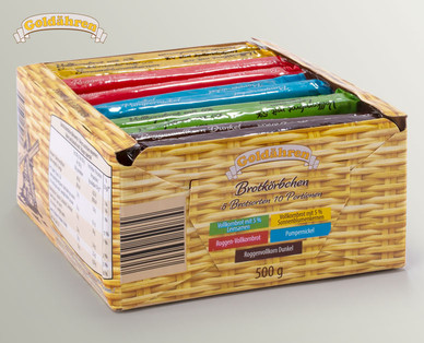 GOLDÄHREN Brotkörbchen