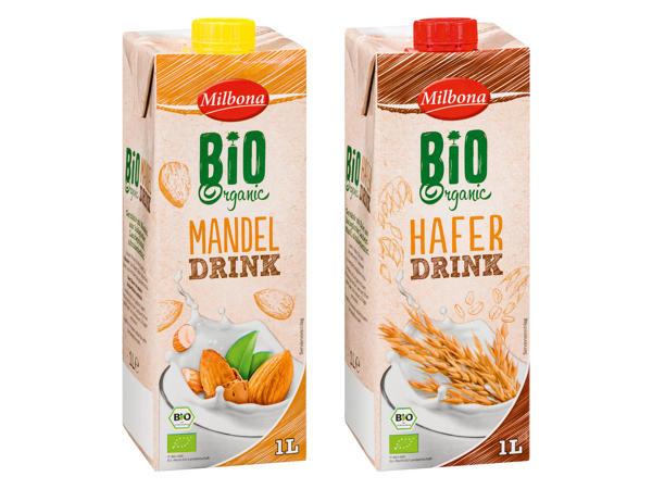 MILBONA Bio-Mandel- oder Haferdrink