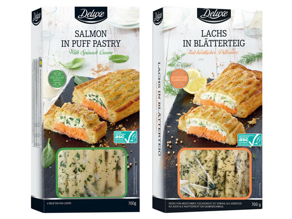 ASC Lachs in Blätterteig