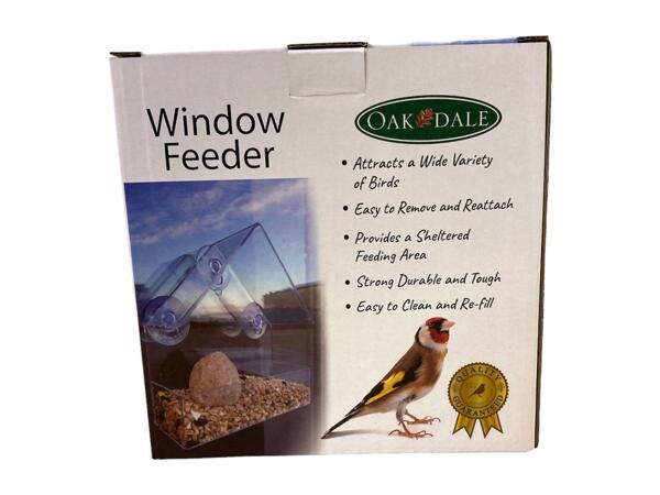 Oakdale Window Bird Feeder