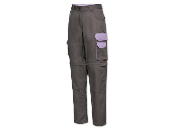 Damen „Zipp-Off"-Arbeitsbundhose