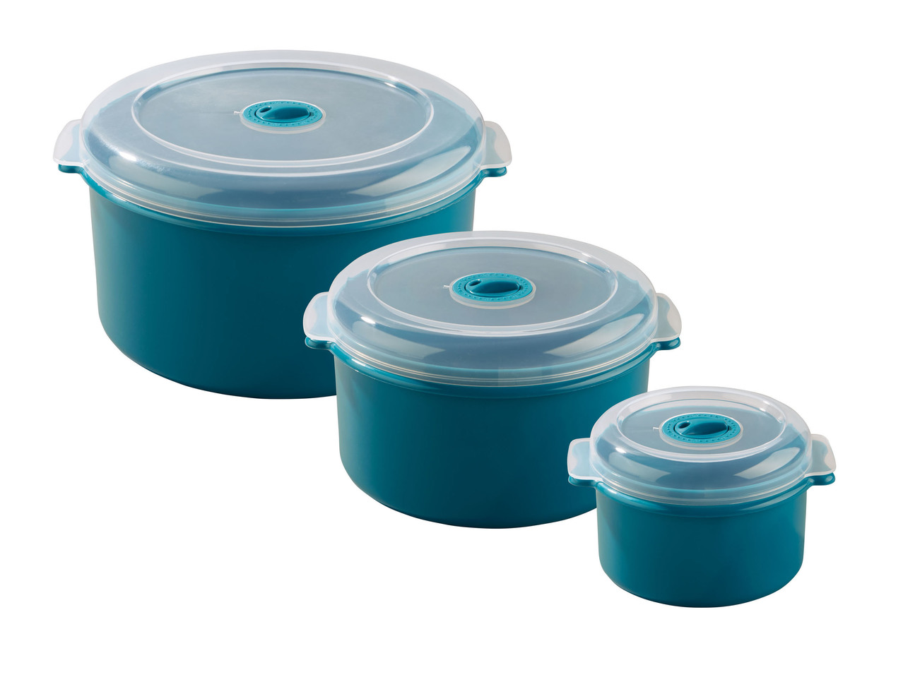 Microwaveable Container Set, 3 pieces