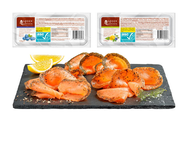 Filet de saumon ASC mariné