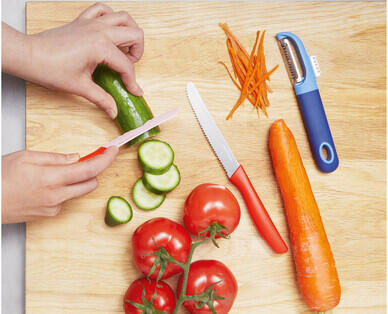 Fruit or Vegetable Knives, Cutters or Peelers