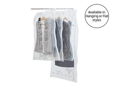 Vacuum Storage Bags or Hanging Vacuum Garment Bag