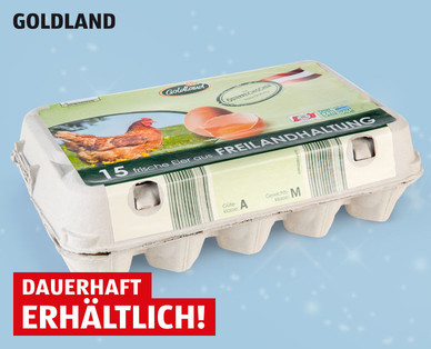 GOLDLAND Eier aus Freilandhaltung