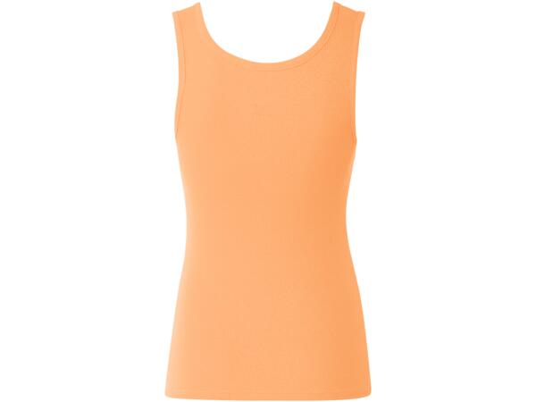 Ribbad topp, 2-pack