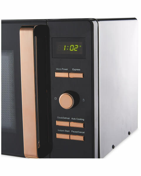 Ambiano Black Premium 800W Microwave