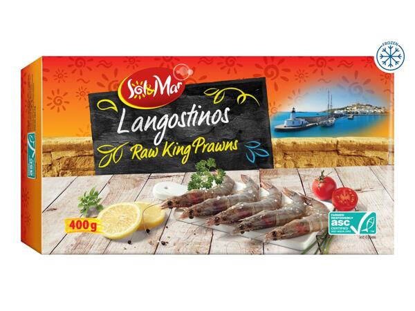 Langostinos Raw Prawns