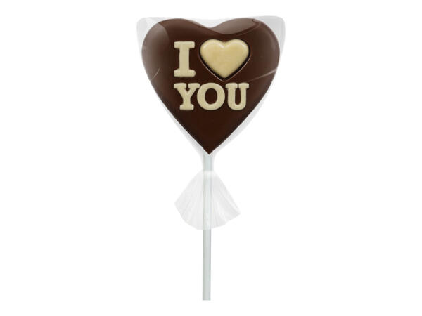 I love you Chocolate Lolly