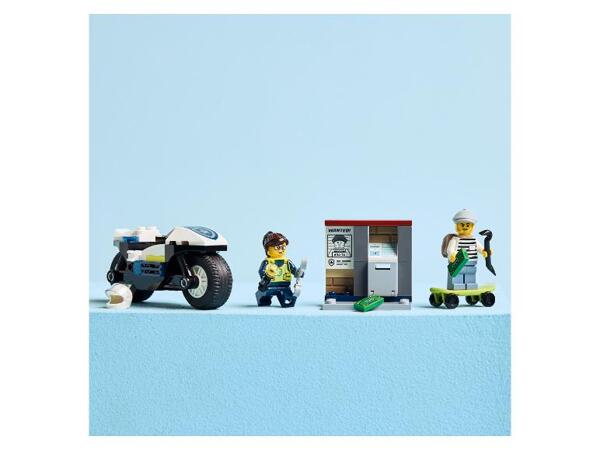 60455 Honička na policejní motorce