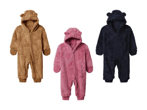 Combinaison en polaire peluche