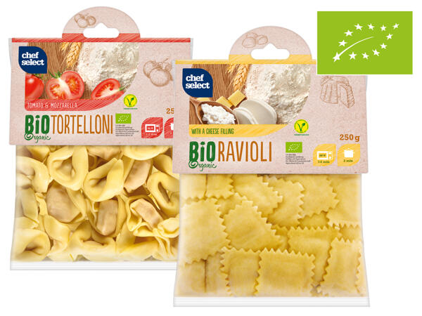 Bio Ravioli oder Tortellini