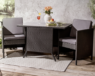 GARDENLINE(R) Lounge-Set, 3-teilig